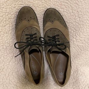 Earthies Oxford Style Flats, Size 8.5